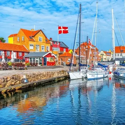 Etappe 2 der Radroute Nr. 10: Allinge – Svaneke