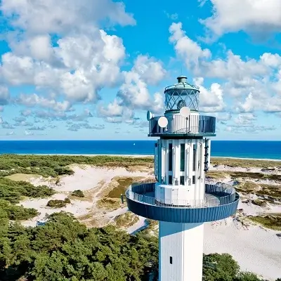 Etappe 4 der Radroute Nr. 10: Dueodde – Rønne