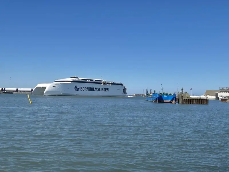 Fähren nach Bornholm – Ankunft in Rønne