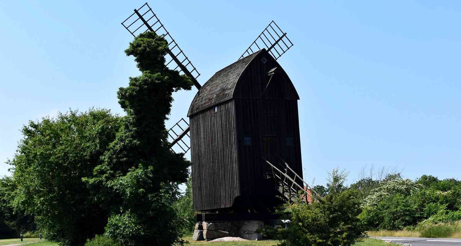 Bechs Mølle: The Oldest Windmill in Denmark, Bornholm