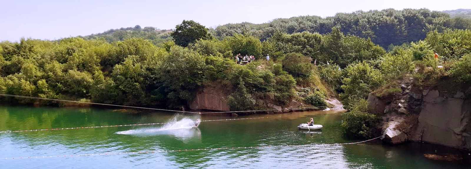 Seilrutsche auf Bornholm