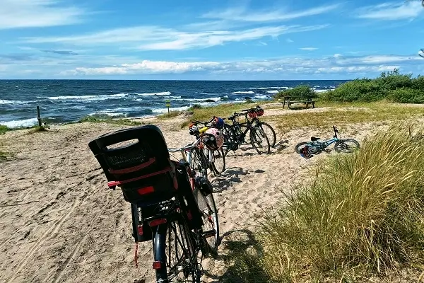 Fahrradtransport auf Bornholm
